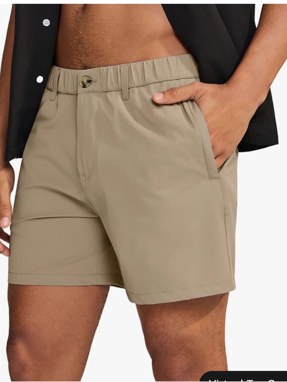 NWT Maamgic khaki shorts (5 inch inseam) 31